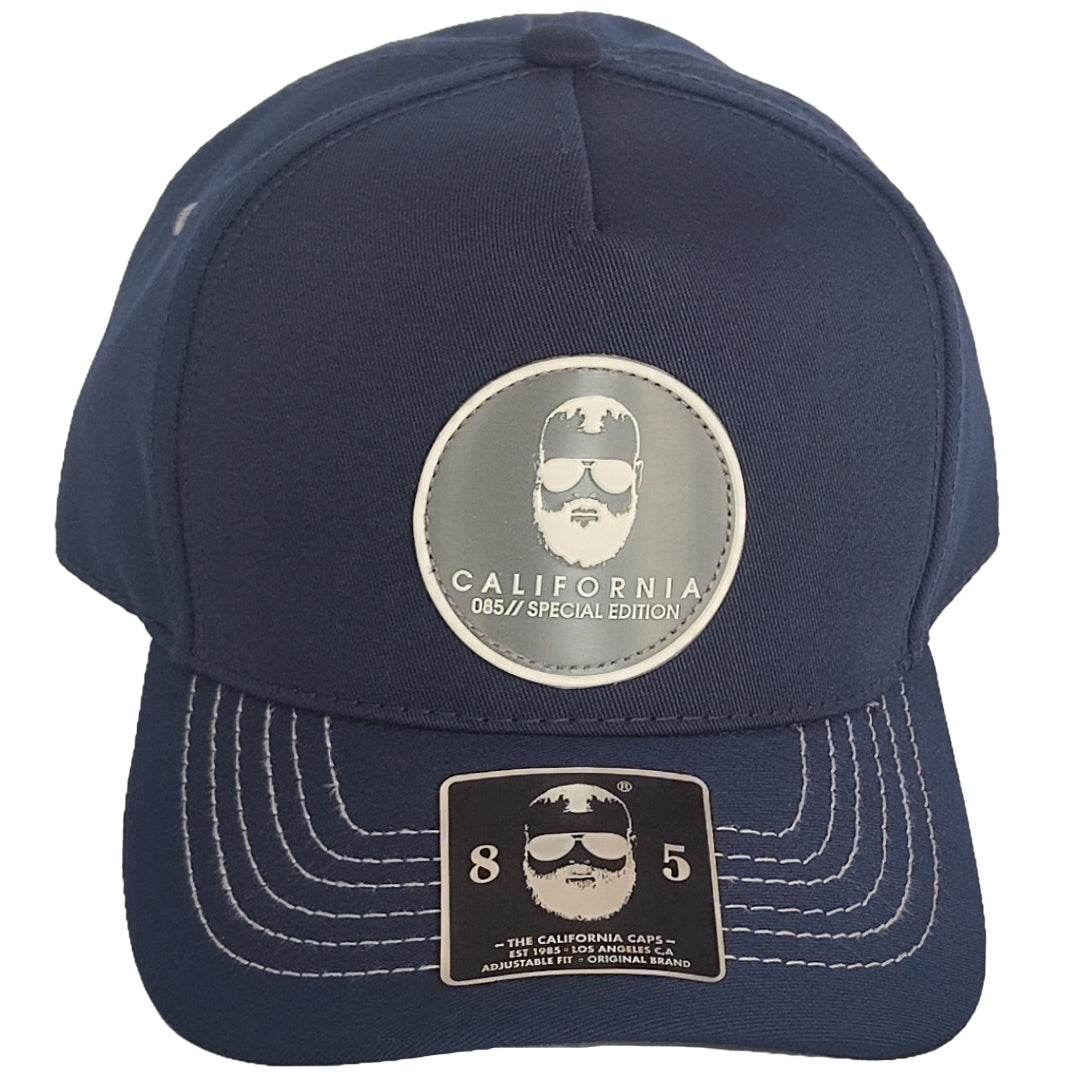 gorra azul clasica california caps