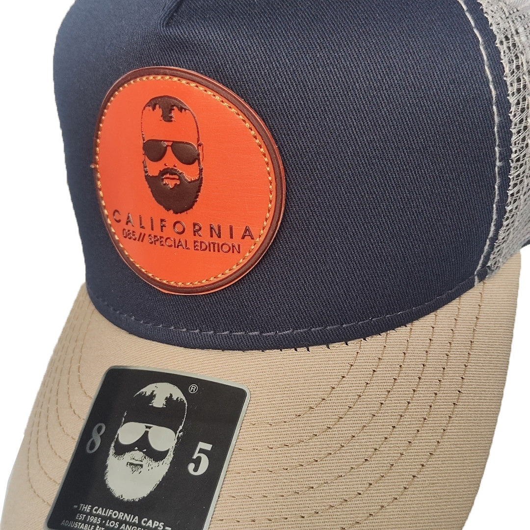 gorra azul camionera