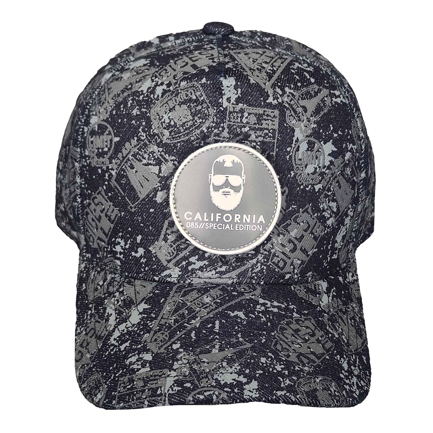 GORRA CALIFORNIA CAPS CLASICA AZUL PETROLEO SUBLIMADA