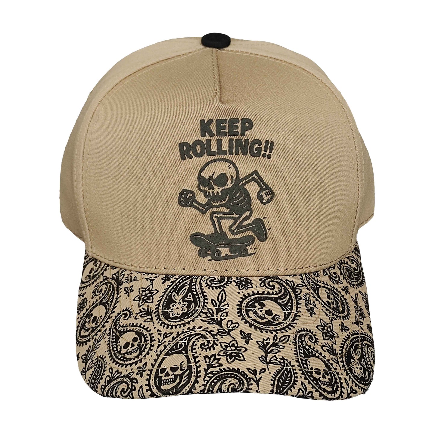 gorras para hombres beige con visera sublimada california caps