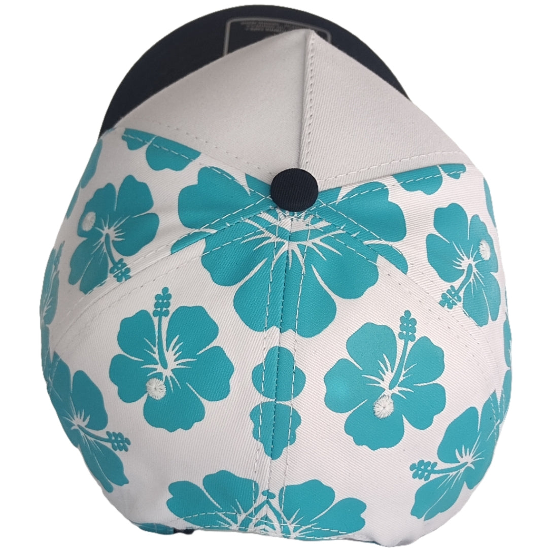 gorras estampadas blancas