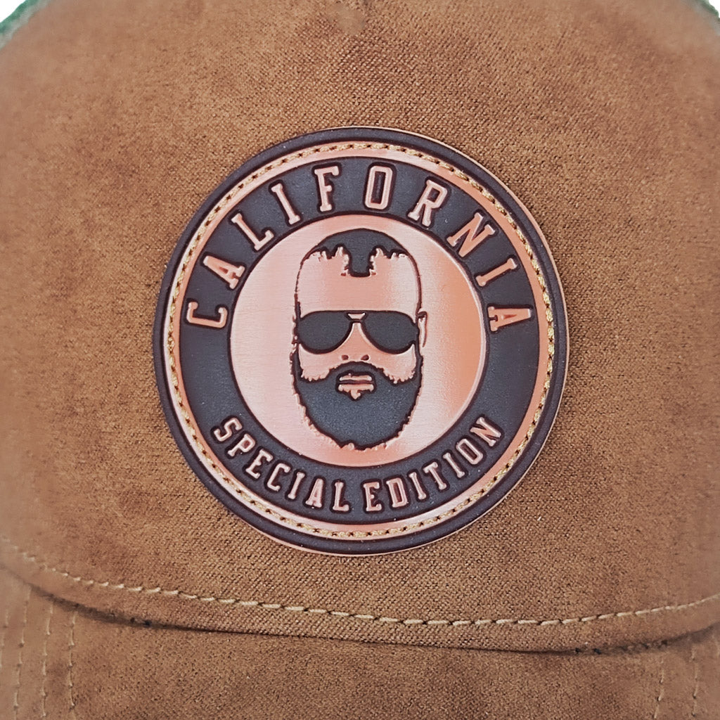 gorra para hombre cafe camuflada