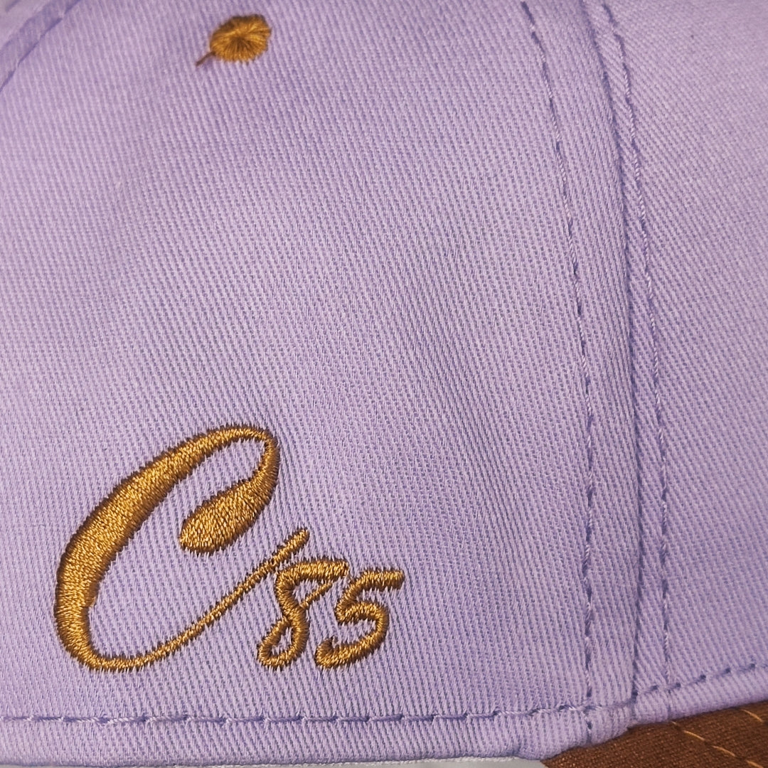 gorra clasica lila
