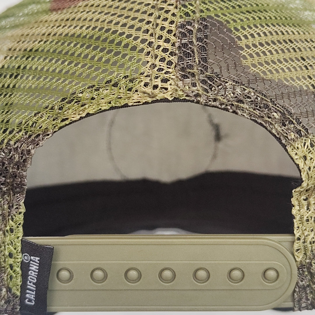 gorra para hombre negra camuflada