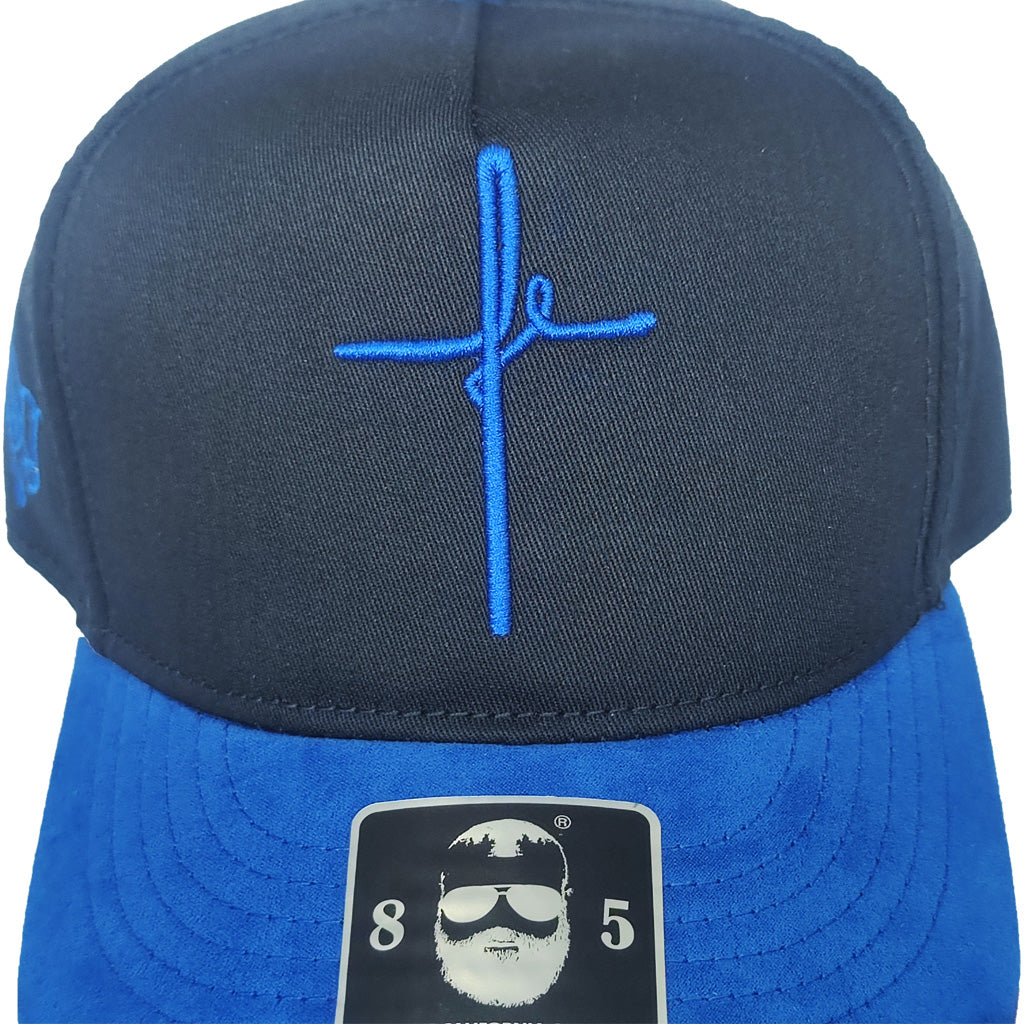 gorra original bordada con la palabra fe