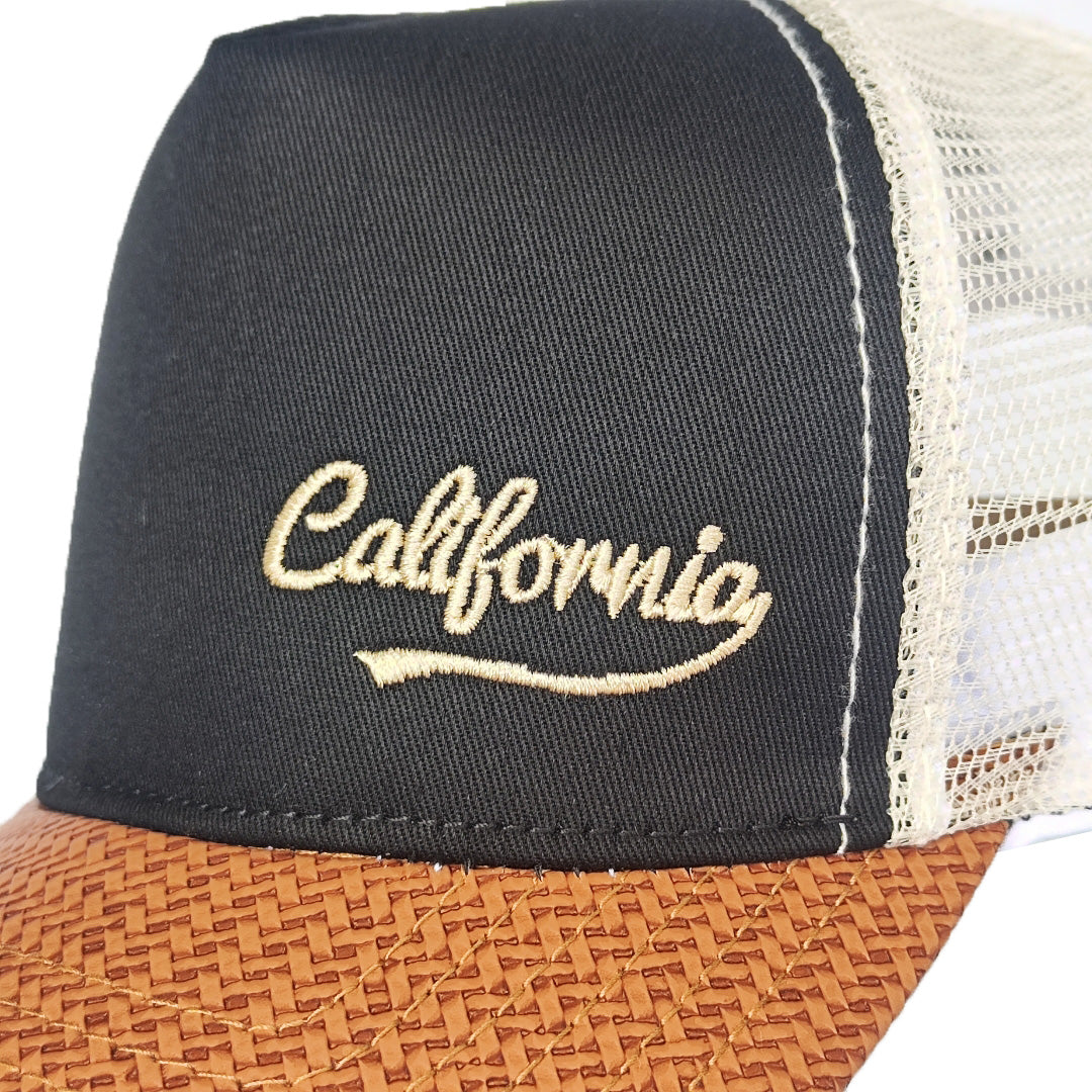 gorra original negra con malla