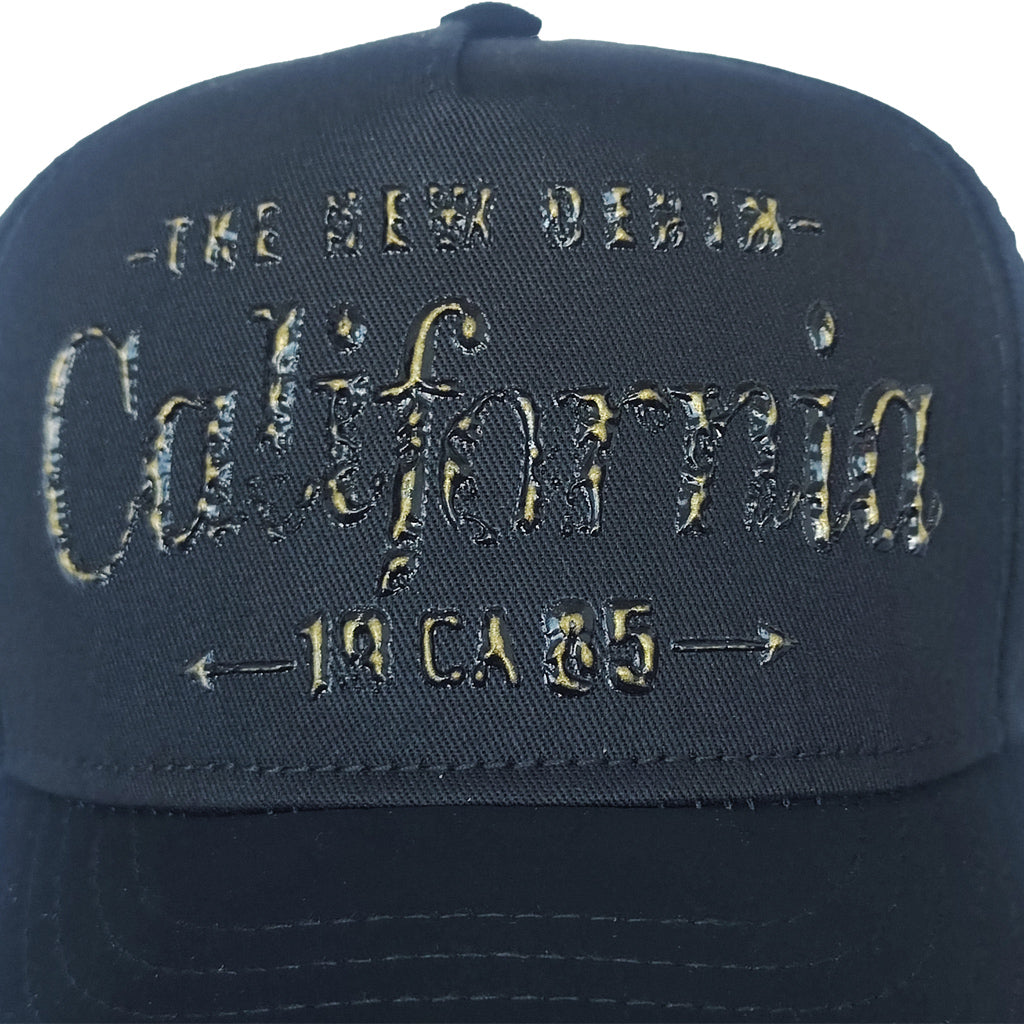 gorra negra lisa