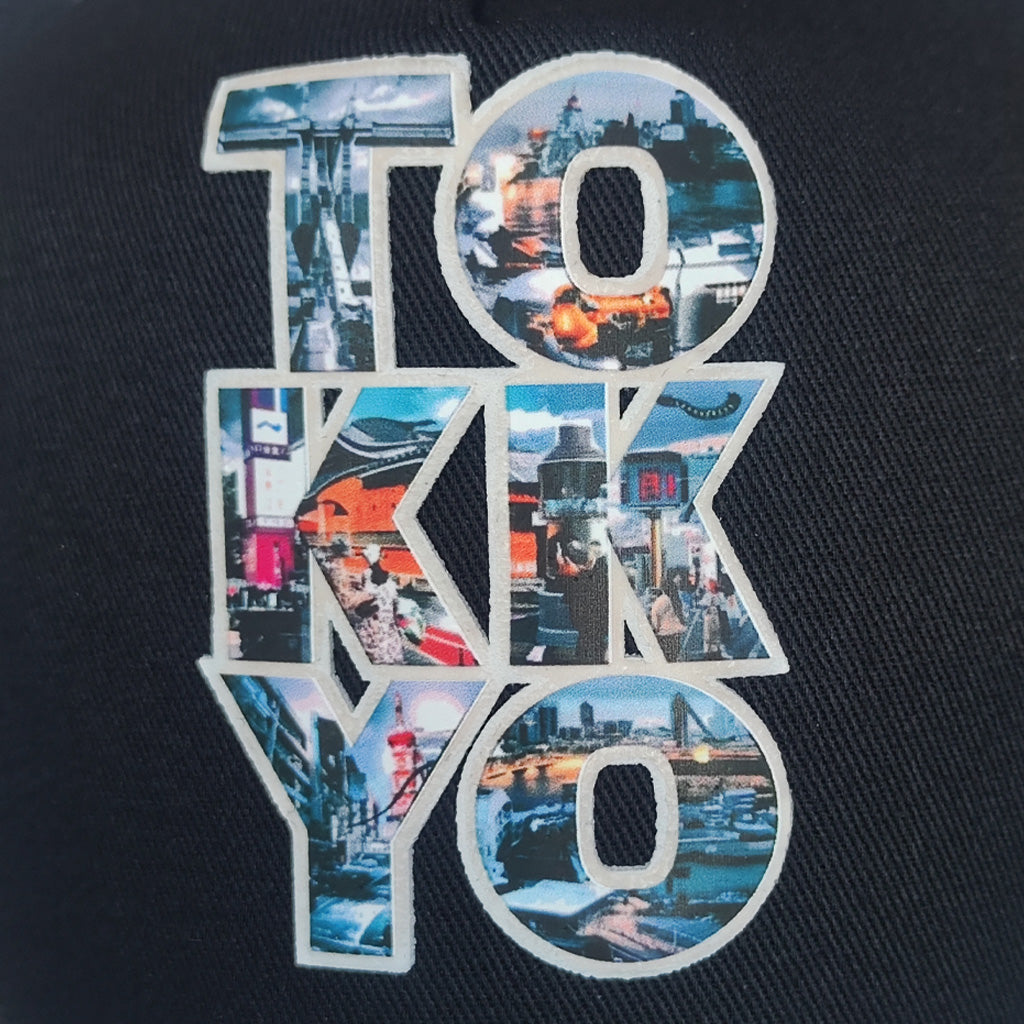 gorra california caps tokyo negra
