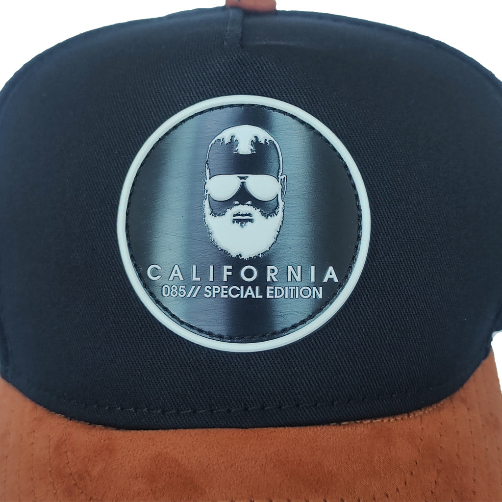 gorra para hombre negra california caps