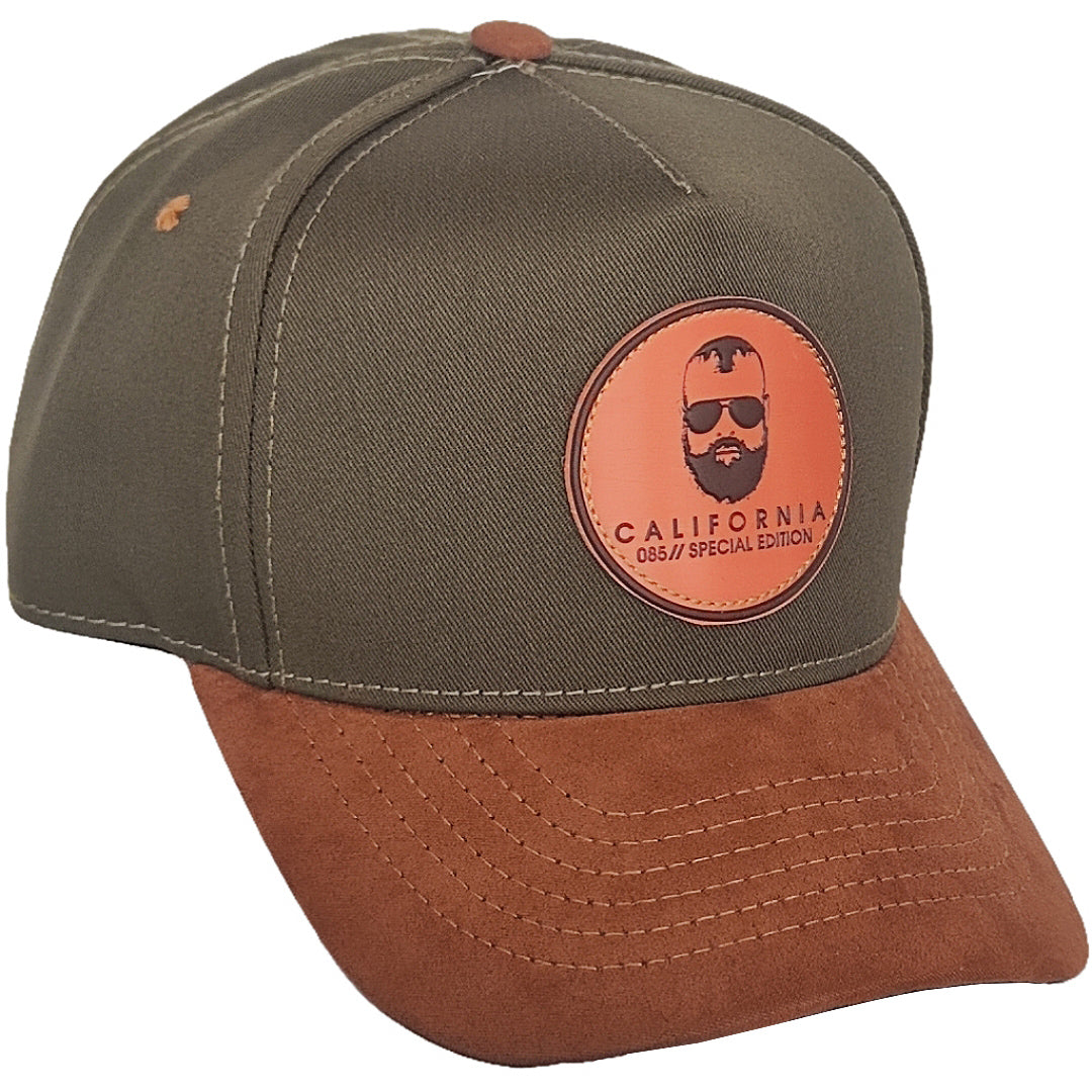 gorra para hombre verde militar