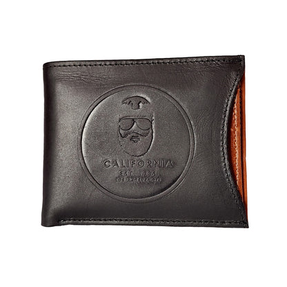 BILLETERA CALIFORNIA CAPS ADDITION NEGRA
