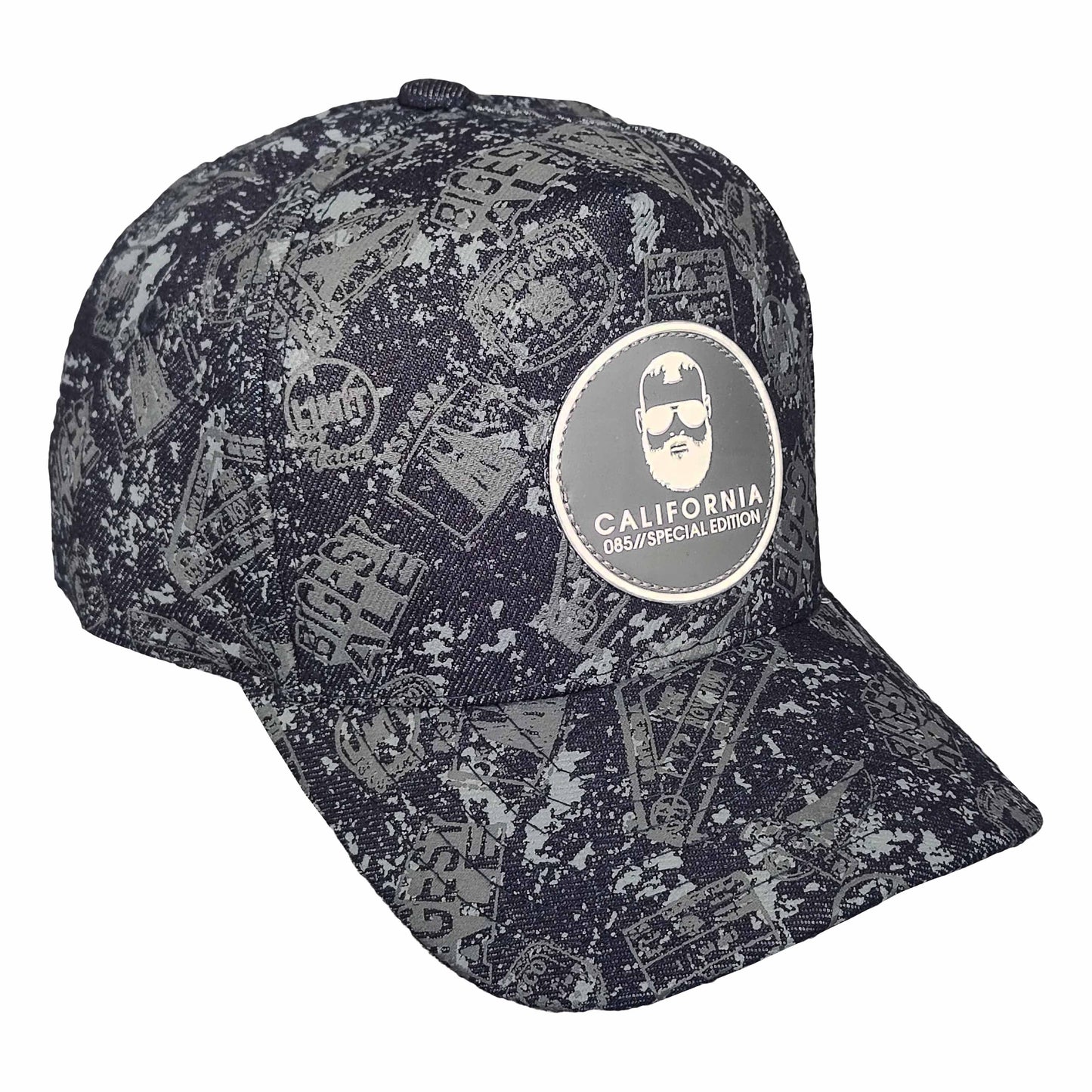 GORRA CALIFORNIA CAPS CLASICA AZUL PETROLEO SUBLIMADA