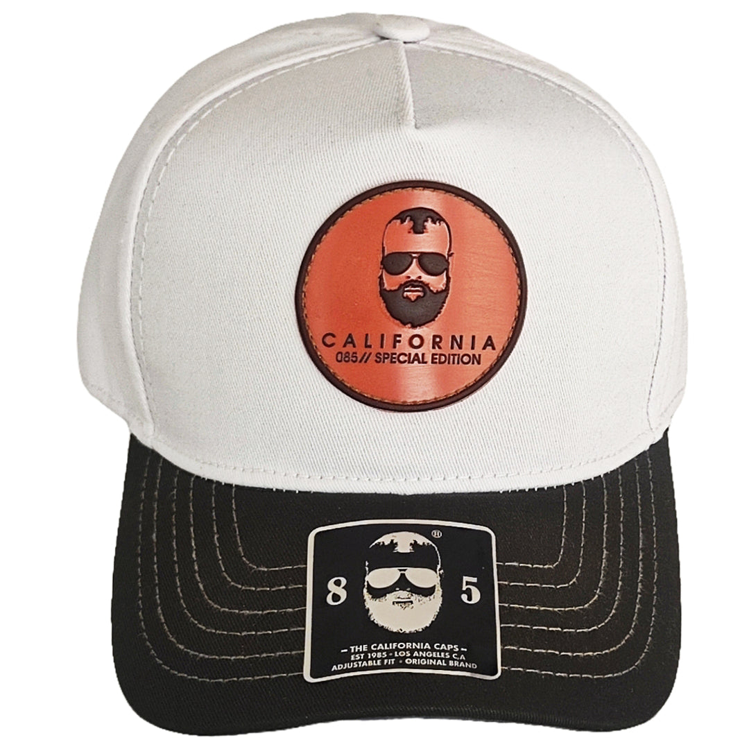 gorra blanca clasica california