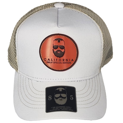 gorra camionera blanca