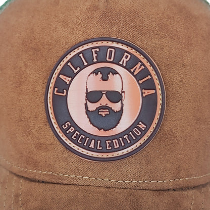 gorra para hombre cafe camuflada