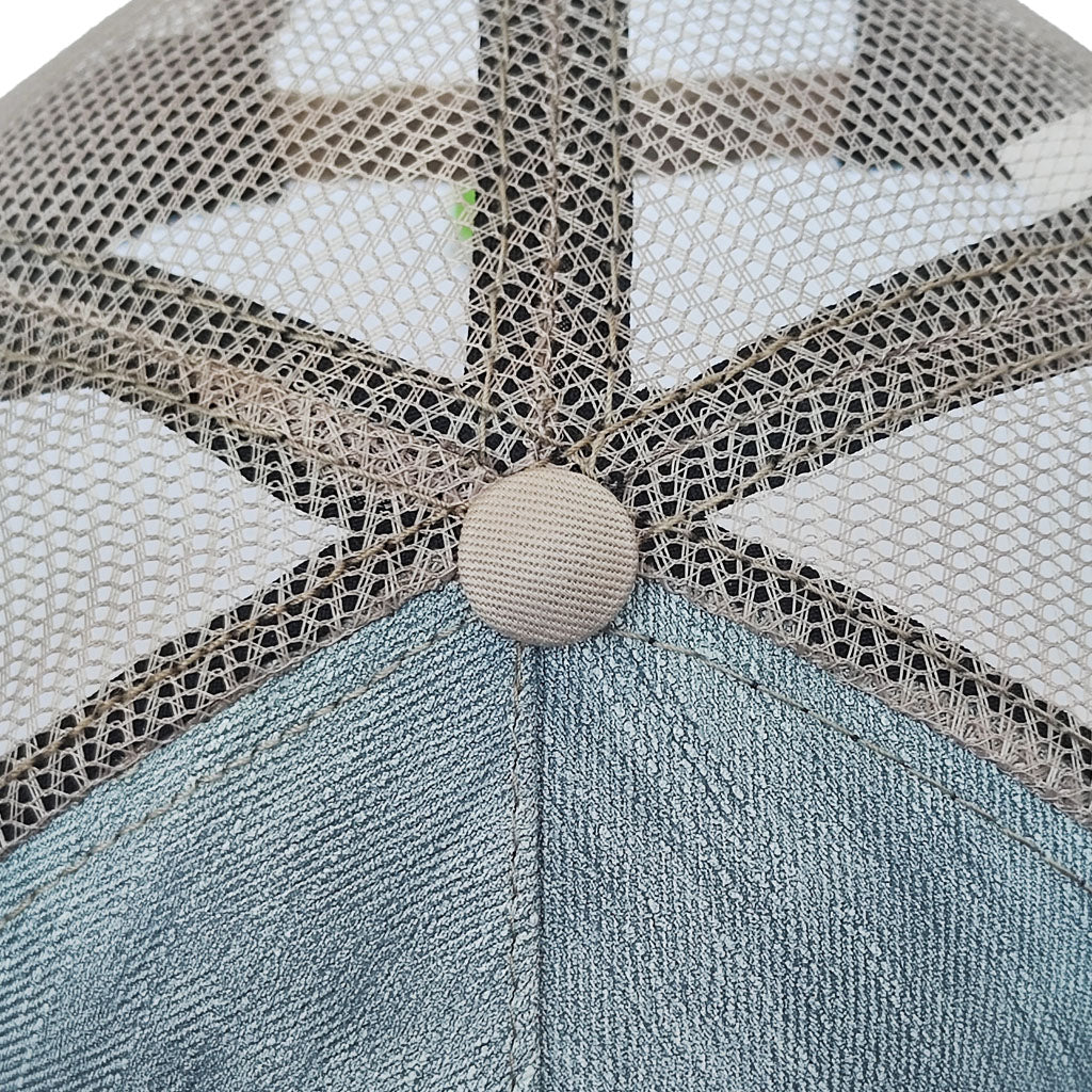 GORRA CALIFORNIA CAPS CLASICA GRIS AZULADO