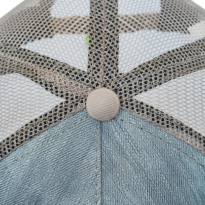 GORRA CALIFORNIA CAPS CLASICA GRIS AZULADO