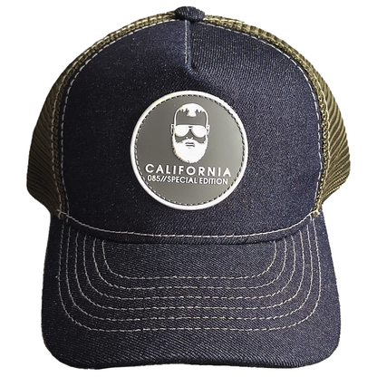 GORRA CALIFORNIA CAPS CLASICA JEAN MALLA VERDE