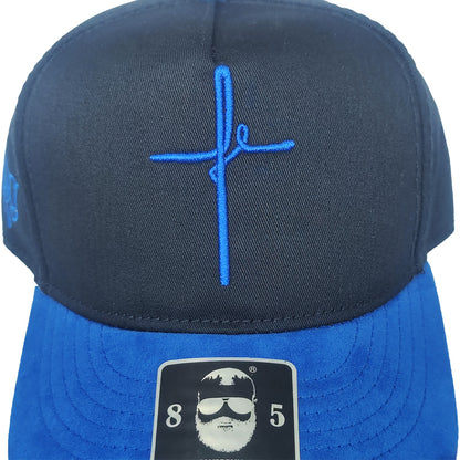gorra original bordada con la palabra fe