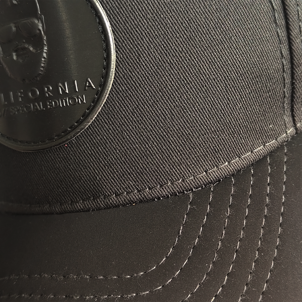 gorra negra para hombre