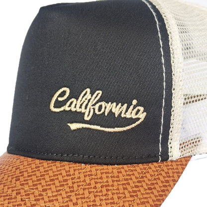 gorra original negra con malla