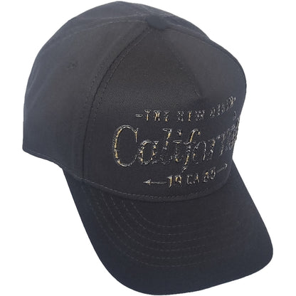 gorras negras california new denim