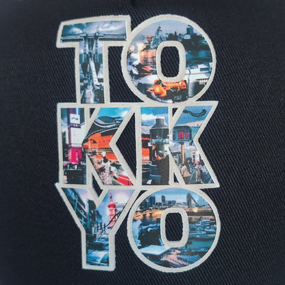 gorra california caps tokyo negra