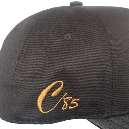 GORRA CALIFORNIA CAPS CLASICA NEGRA LOGO CAFE