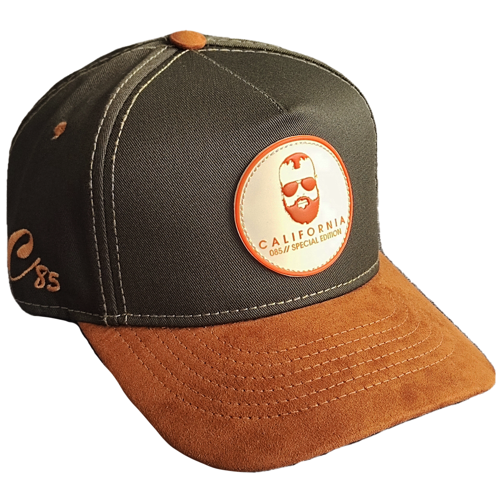 gorras california caps verde oscuro